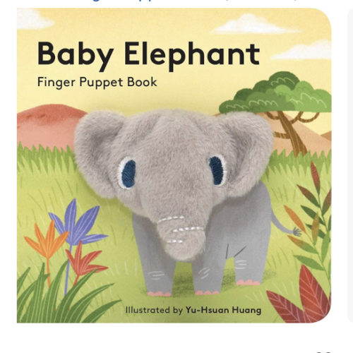 Baby Elephant: Finger Puppet Book: (Finger Puppet Book for Toddlers and Babies, Baby Books for First Year, Animal Finger Puppets) (Baby Animal Finger Puppets, 3)