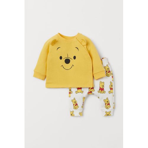 Sweatshirt and Joggers, Yellow/Winnie the Pooh