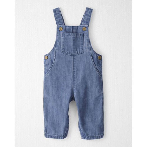 Baby Organic Cotton Denim Overalls - Little Planet | Carter's