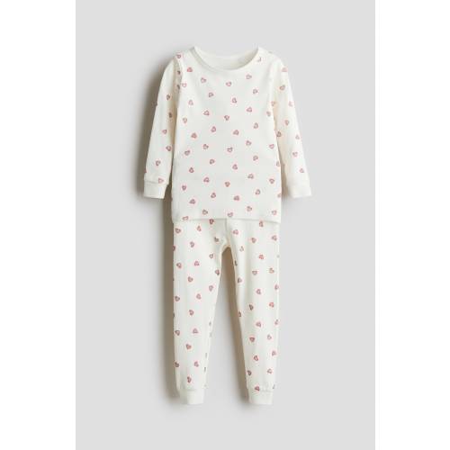 SNUG-FIT PRINTED COTTON PAJAMAS