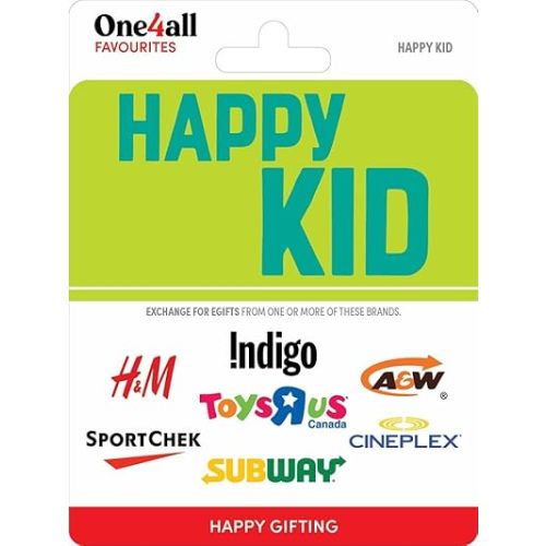 One4All Happy Kid Gift Card