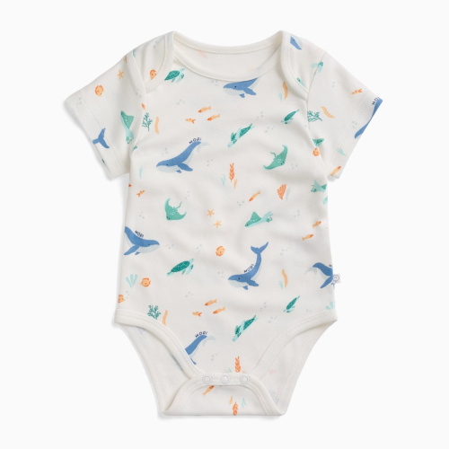Shop Ocean Dreams Short Sleeve Bodysuit | MORI US