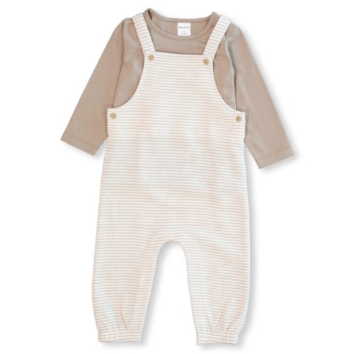 Medium Brown Baby Overalls Set | Best&Less™ Online
