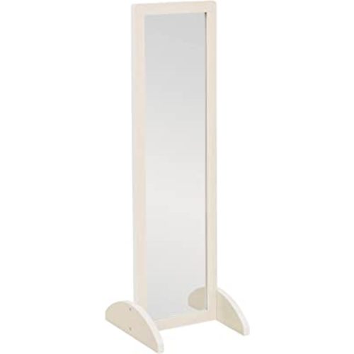 ECR4Kids Double-Sided Bi-Directional Mirror, Kids Furniture, White Wash