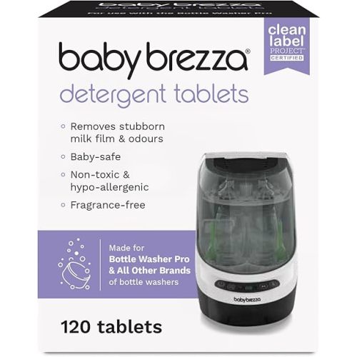Baby Brezza Detergent Tablets for Bottle Washer Pro