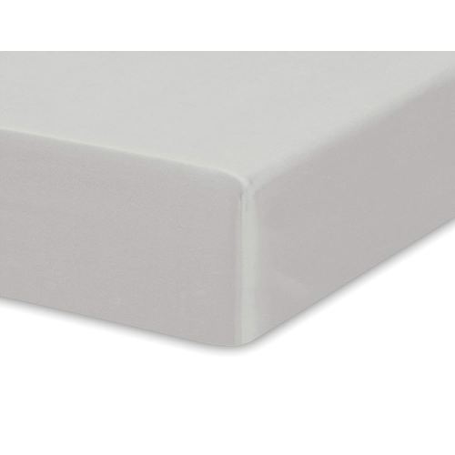 Crib Fitted Sheet by Pure Bamboo, Genuine 100% Organic Viscose Derived from Bamboo, Luxuriously Soft, Ultimate Cooling, Fits Standard Size Crib Mattress (Silver Pearl)