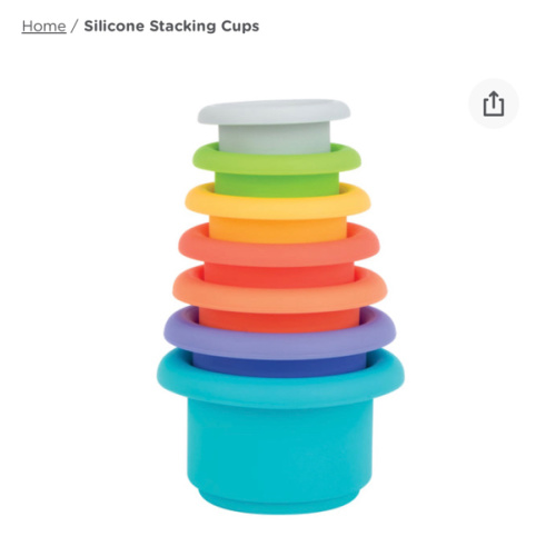 Silicone Stacking Cups