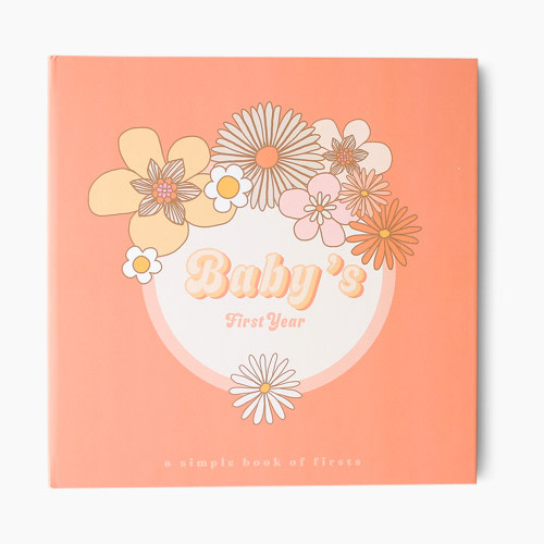 Lucy Darling Baby's First Year Memory Book - Flower Child