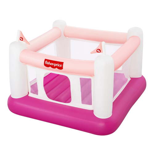 Fisher-Price Bouncesational Indoor Inflatable Bouncer with Built-In Pump