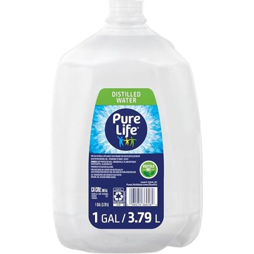 Pure Life Purified Water Bottles, 1 Gallon Jug - Still Bottled Water Enhanced with Minerals for a Crisp Taste, Plastic Bottles