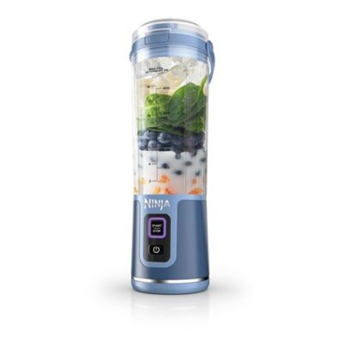 Ninja Blast 18oz Portable Blender Deep Navy: 1-Speed, 14.4W, Dishwasher-Safe, Plastic & Stainless Steel