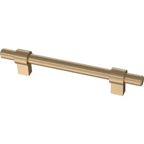 Brainerd Wrapped Bar Adjusta-Pull 1-3/8-in to 6-5/16-in (35 Mm To 160 mm) Center to Center Champagne Bronze Adjustable Dual Mount Rectangular Bar Drawer Pull P44371W-CZ-C at Lowes.com