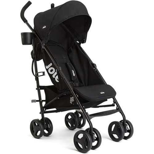 Joie Tansy Umbrella Stroller – Lightweight, Compact Folding with Multi-Position Recline – Travel-Friendly Stroller (Shale)