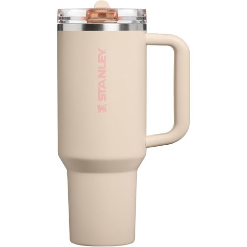 STANLEY Quencher ProTour Flipstraw Tumbler, 40 oz, Champagne