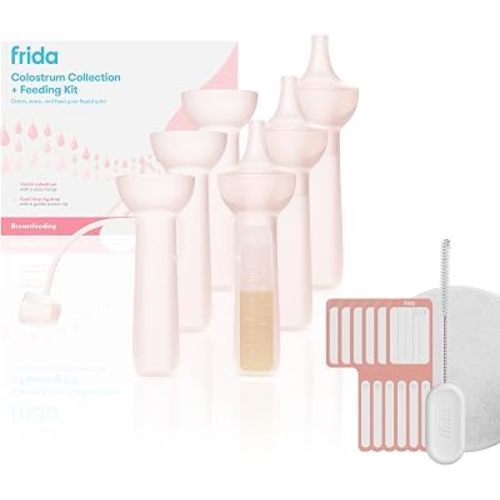 FridaMom Colostrum Collection Kit, Safe Materials, Hospital Bag Ready, 15pc