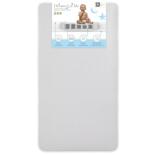 Dream On Me Nirvana 6” 96 Coil Inner Spring Crib And Toddler Mattress