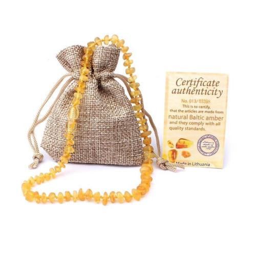 Earthy Amber Teething Necklace – MindfulSouls