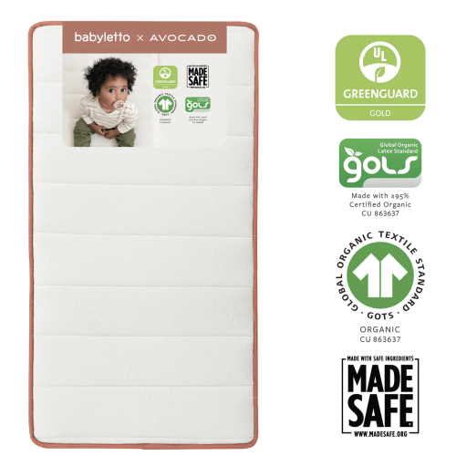 Babyletto babyletto x Avocado Dual-stage, Organic & Non-Toxic Crib Mattress