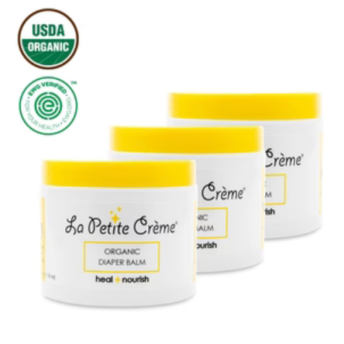 Organic Diaper Balm (3-pack) – La Petite Creme