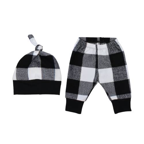 White and Black Buffalo Plaid Flannel Pants Boy Toddler Pants Fall Winter Pants Baby Buffalo Check Plaid Baby Fall Baby Pants Halloween