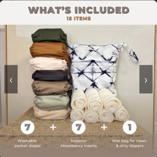 Cloth Diaper Kit - Down to Earth
