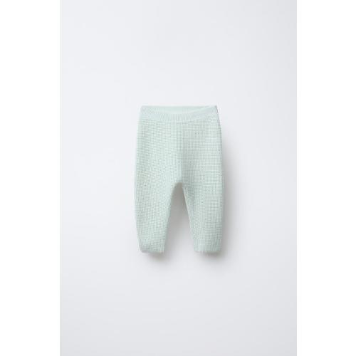 PEARL KNIT PANTS - Aquamarine | ZARA United States