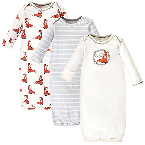 Touched by Nature Unisex Baby Organic Cotton Gowns