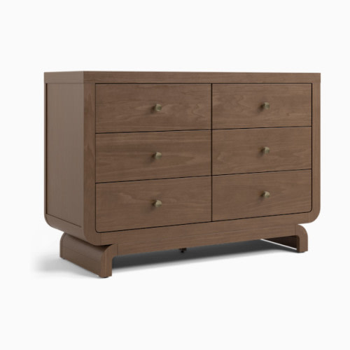 Santorini 6 Drawer Dresser - Hazelnut