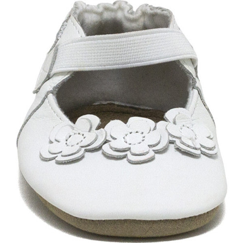 Brianna Soft Soles, White - Robeez | Maisonette