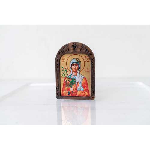 Patron St Anastasia of Sirmium Mini Icon