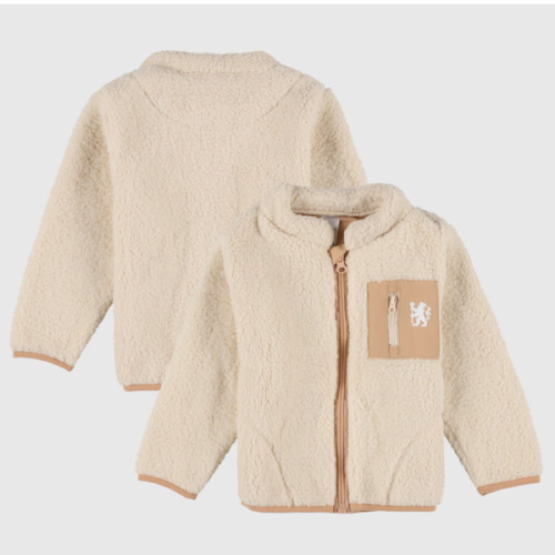 Chelsea Sherpa Fleece Lion Pocket Jacket - Baby