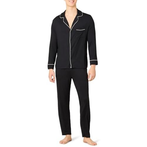 Amazon Essentials x Sofia Grainge Men's Long Sleeve Pajama Set