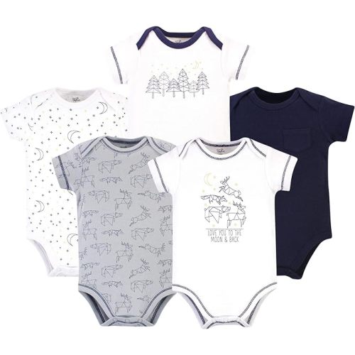 Touched by Nature Unisex Baby Organic Cotton Bodysuits