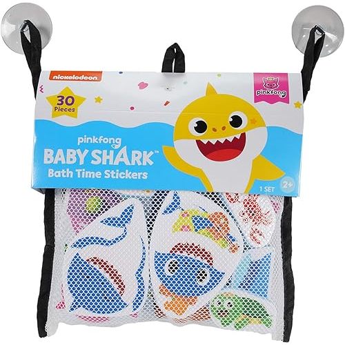 WowWee Baby Shark Official - Bath Time Stickers (30 Pack)