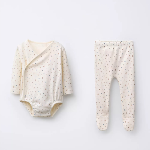 FLORAL BODYSUIT AND LEGGINGS SET