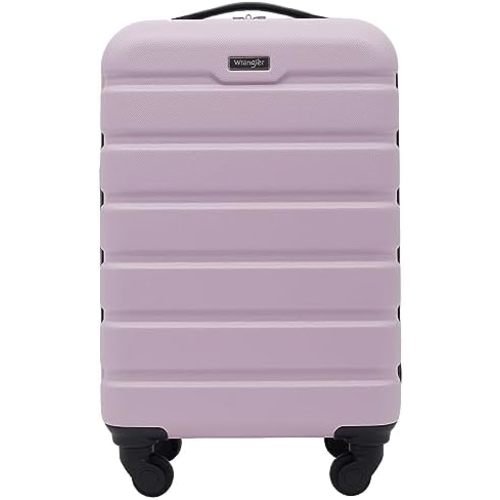 Wrangler 22" Hardside Spinner Carry-On Luggage, Lilac