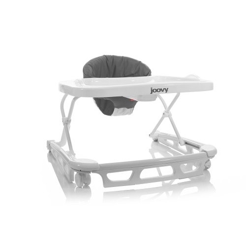 Joovy Spoon Walker, Adjustable Baby Walker, Activity Center, Charcoal