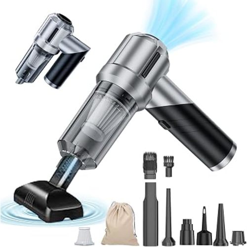 houscly Car Vacuum Cordless Mini Handhled 4-in-1 High Power Cleaner 20000Pa