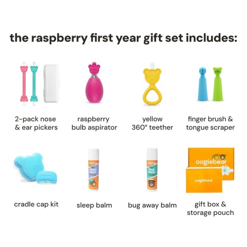 oogiebear fIrst year baby gift set 12 piece set - Multi