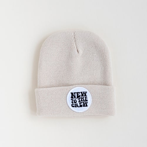 New To The Crew Infant Beanies for 0-3 months – Rad Tod