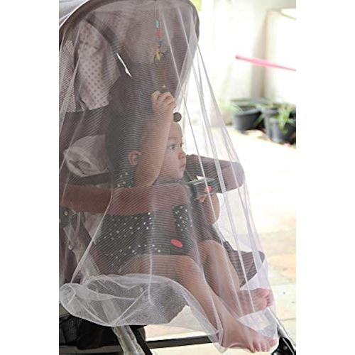 Enovoe Baby Mosquito Net for Stroller - Brown