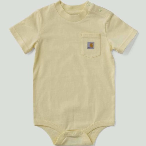 Kids' Short Sleeve Pocket Bodysuit (Baby) | Spring Layering | Carhartt