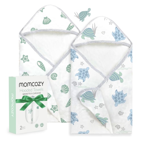 Baby Hooded Towels for Newborns - Soft & Absorbent Essentials