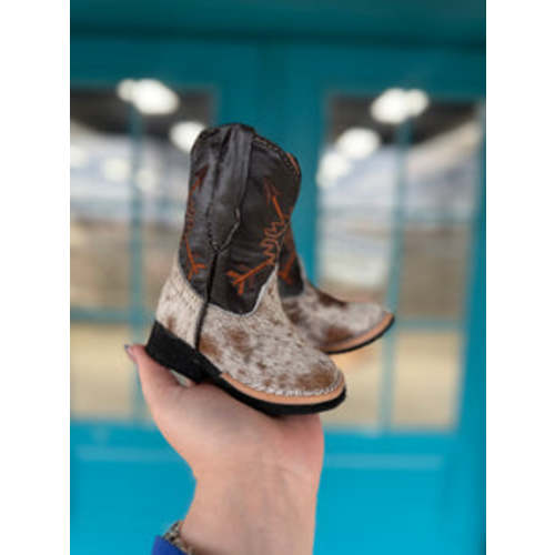 The Beau (brown) Cowhide Tanner Mark Boots – Bella-Breez Boutique