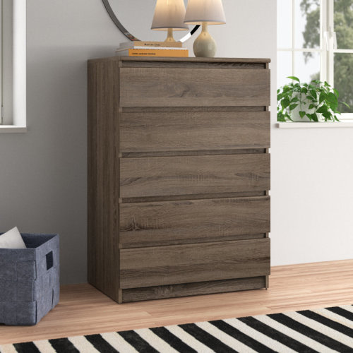 Zipcode Design™ Jada 5 Drawer 30.31" W Chest & Reviews | Wayfair