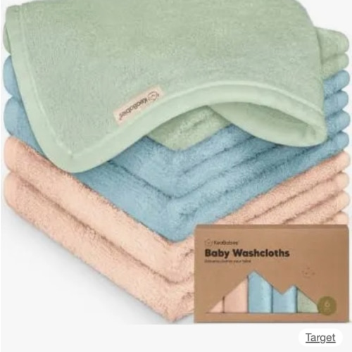 KeaBabies Baby Washcloths