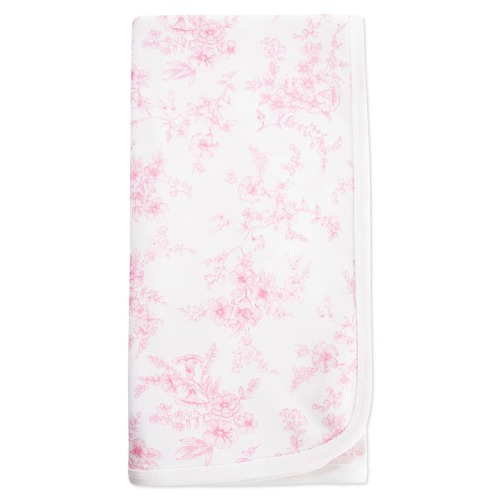 Tonal Roses Baby Blanket