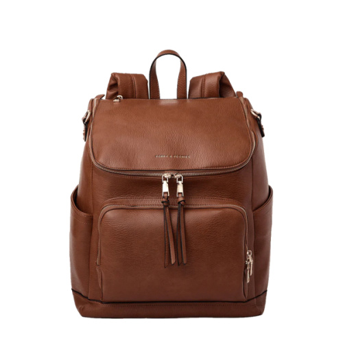 Lullaby Diaper Backpack Chestnut | Poppy and Peonies – www.poppyandpeonies-us.com