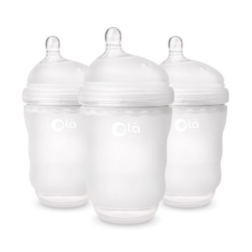 Olababy Gentle Bottle - Frost 8oz (3pk)