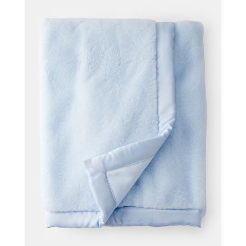 Baby Plush Blanket - Blue